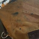 Vera Pelle Elen Gotti  Large Brown Hobo Bag Leather Slouchy Bead Tassel Photo 6