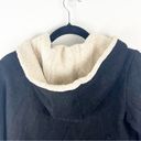 Kuhl  Black Alpaca Fleece Hoodie Long Sleeves Pockets Front Zipper Jacket Small Photo 9