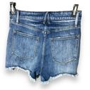 Good American  High Rise Boho Distressed Shorts - Size 4/27 Photo 1