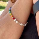 The Row Rainbow of Faceted Beads & Freshwater Pearls Bracelet Photo 0