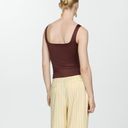 Mango Brown Sweetheart Tank Top Photo 2