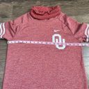 Nike EUC Womens  oklahoma boomer sooners OU cowl neck pullover size‎ S Photo 5