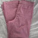 ZARA pink Gingham Trousers Photo 2