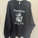 Gildan Paramore This Is Why Pullover Sweatshirt Crewneck Size 3XL Unisex Black Color Photo 1