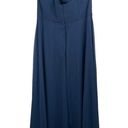 After Six  Lux Chiffon Midnight Off-The-Shoulder Basque Neck Maxi Dress SZ 4 NWOT Photo 3