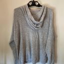 The Loft  Grey Pullover Knit Hoodie Size Extra Large   Photo 6