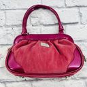 Mulberry NEW‎ Beijo Just Hold Me  Razzbery Purse Handbag Patent Leather Trim Pink Photo 1