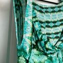 Rococo  SAND turquoise blue embellished hooded kaftan maxi x Small One Size Fits Photo 6