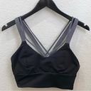 Lululemon Pushing Limits Bra in Black/Titanium Size 8 Photo 8