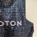 Peloton RARE  “With” Stardust Tweed Sports Bra Logo High Neck Mesh- Size Small Photo 3