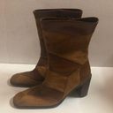 Glamour Brown Heel Boots Size 7 Photo 1