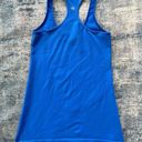 Lululemon  Blue Cool Racerback Athletic Tank Top Size 4 Photo 1