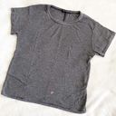 Brandy Melville Navy Grey Stripe Tshirt Photo 1