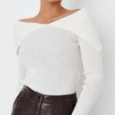 Missguided | Open Collar Bardot Knit Top Photo 0