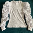 Icing White Sweatshirt Blouse Photo 0