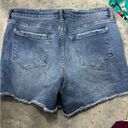 Kensie  Women's Blue Denim Shorts 30/10 Photo 4