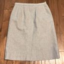 Pendleton Vintage Gray Wool  Pencil Skirt Photo 1