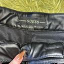 Guess Faux Leather Cropped Pants Photo 2