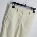 Golden Goose  Linen Cotton Blend Pants Womens Sz XS Pale Yellow Straight Leg Photo 5