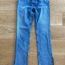 GRLFRND  Split Hem Straight Leg Jeans In Color Melrose Photo 0