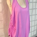 Avia  pink racer back side drawstring workout tank top size xxl Photo 1