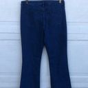 Banana Republic  Womens Jeans Blue Denim Wide Leg Stretch Size 8 Photo 2