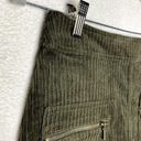 Francesca's  Mi Ami Tamm Zip Corduroy Mini Skirt Green Small New Academia Fall Photo 3