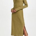 Sweaty Betty  Henley Midi Dress in Green XS Photo 0