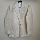 Eileen Fisher Rachael Wang Oversized blazer suit 77% Hemp sustainable size L NWT Photo 2