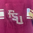 5th & Ocean Pink Victoria Secret w/ FSU UNCONQUERED Graphic Tee sequin women sz S Photo 3