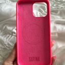 Neon Pink Iphone case w leather wallet Photo 4