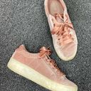 Mossimo Supply Co Y2k mossimo chunky velour velvet fashion sneakers pink rose 9 Photo 0