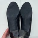 Saint Laurent Vintage Yves  Black Leather Round Toe Pumps SZ 35 Photo 5