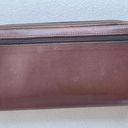 Butter Soft TUMI Chocolate Brown  Leather Double Zip Travel Wallet Photo 1
