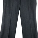 Lafayette 148  Womens Size 6 Dress Pants Wide Leg Career Wool Stretch Gray Photo 2