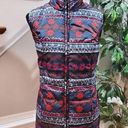 Woman Within  Multicolor Polyester Sleeveless Full Zip Front Jacket Vest Size XL Photo 0