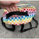 Vans  checkered rainbow mini back pack Photo 5