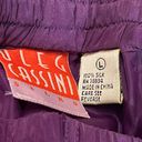 Oleg Cassini Washable Silks Women’s Vintage 90’s Large Silk Track Suit NWT Photo 12