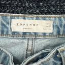 Topshop Raw Hem Straight Leg Jeans Photo 1