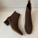 Everlane The Glove Ankle Boot Ribbed Reknit Toffee Brown Photo 4