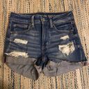 American Eagle ripped jean shorts Photo 2