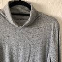 Loft Vintage Soft Grey Turtleneck Long Sleeve Photo 3