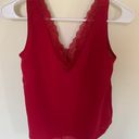 SheIn Lace Red Tank Photo 0