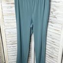 Coldwater Creek  Women's Plus Pull On Relaxed Wide Leg Pants Teal Blue 18 Photo 4