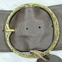 Chico's  Wide Brown Genuine Leather Boho Belt Size Medium M Womens Photo 3