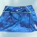 Athleta  Blue Aztec Print Athletic Running Golf Tennis Pull On Reflectors Skort S Photo 3