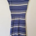 The North Face  Casual Knee-length Dress Cotton Modal Blue White Stripes Size XS Photo 2