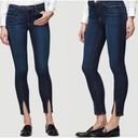 Frame  Le High Skinny Front Slit Ankle Wyman Dark Jeans Pants Womens 29 Photo 1