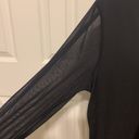 T Tahari  V Neck Illusion Sleeve Plus Top Photo 2