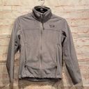 Mountain Hardwear  zip up fleece jacket outerlayer unlined collared neck pockets Photo 0